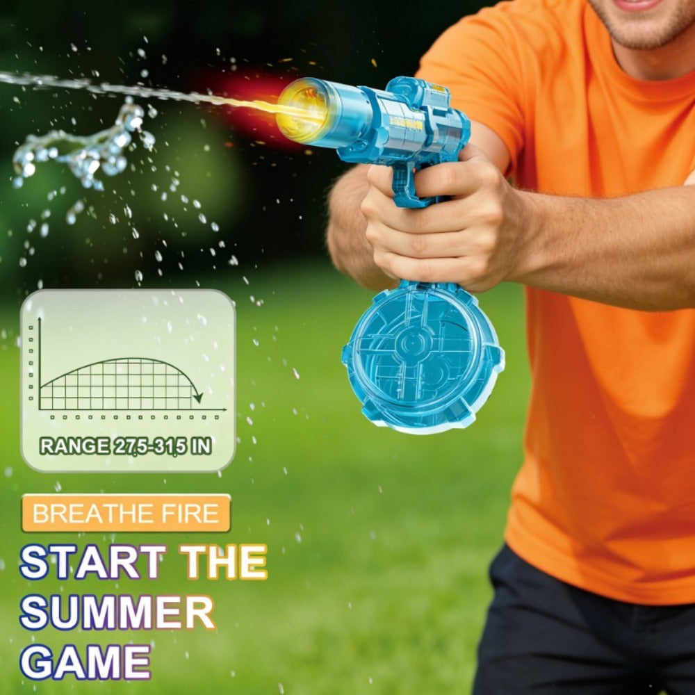 Kids Electric Water Gun with Large, Squirt Blaster for Boys & Girls, Outdoor Summer Toy for Swimming Pool Beach Lawn Backyard