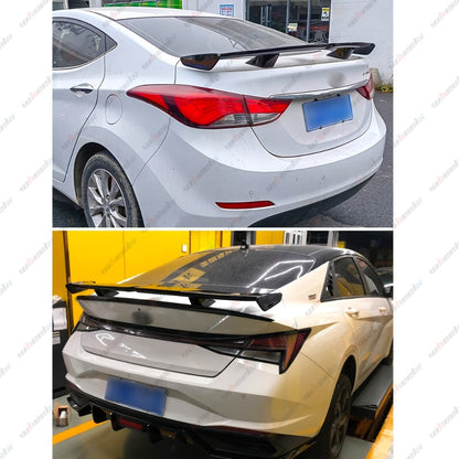 Universal Rear Spoiler Wing 54 Inch – ABS Pro Style Trunk Lid Spoiler, UV-Resistant, Fits Honda Toyota Subaru BMW Dodge Sedan Hatchback