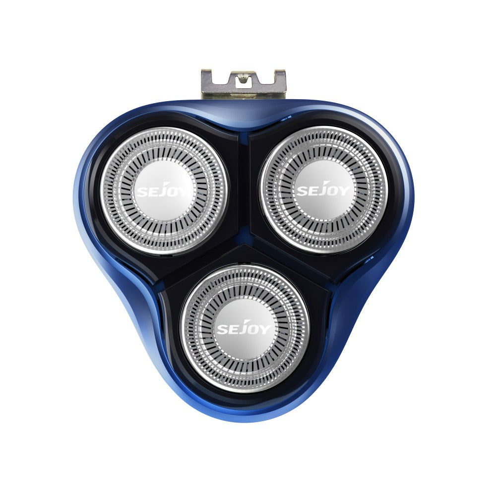 Electric Shaver 3D Floating Rotary Head with Pop-Up Trimmer, LCD Display and 1-Hour Fast Charge for Wet/Dry Use