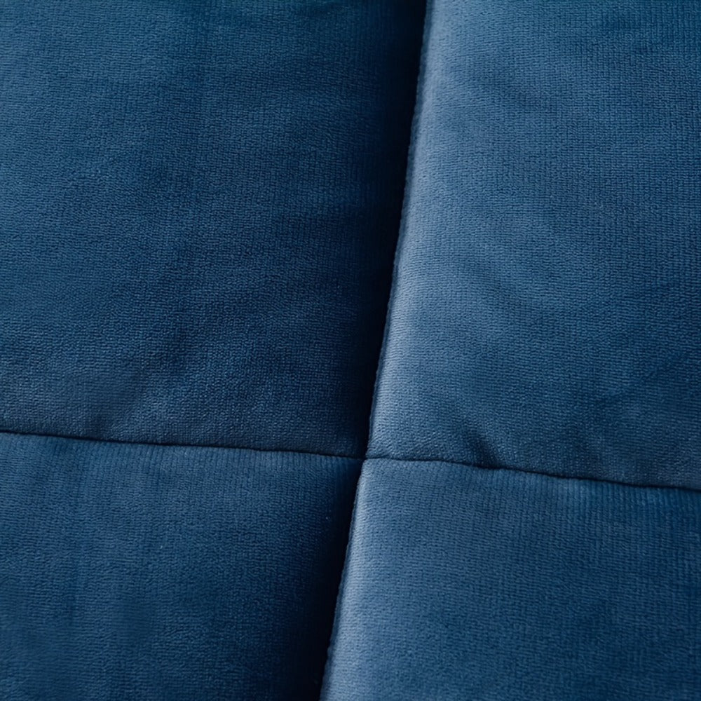 Reversible Milk Velvet Comforter Soft Quilted Blanket 100% Polyester Plush Fleece Bedding All Season Machine Washable for Home Hotel Queen