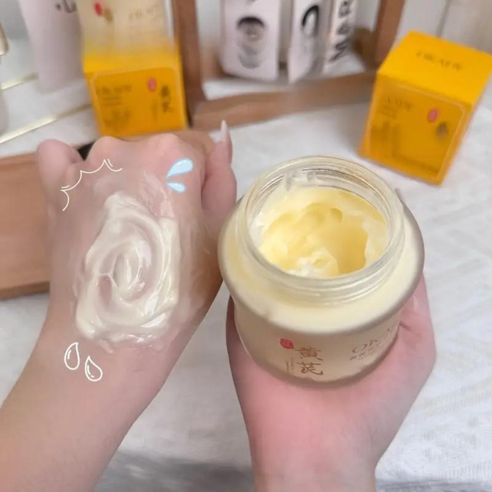 Face Cream Astragalus Root Extract Two-Pack with 100g Per Jar for Morning and Evening Moisturizing