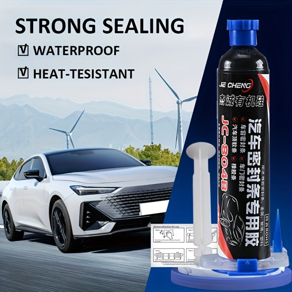 Automotive Black Rubber Sealant 55g – Heavy Duty Adhesive for Tyre Sealing, Plastic & Metal Repair, Cars, Trucks, Motorcycles & Bikes