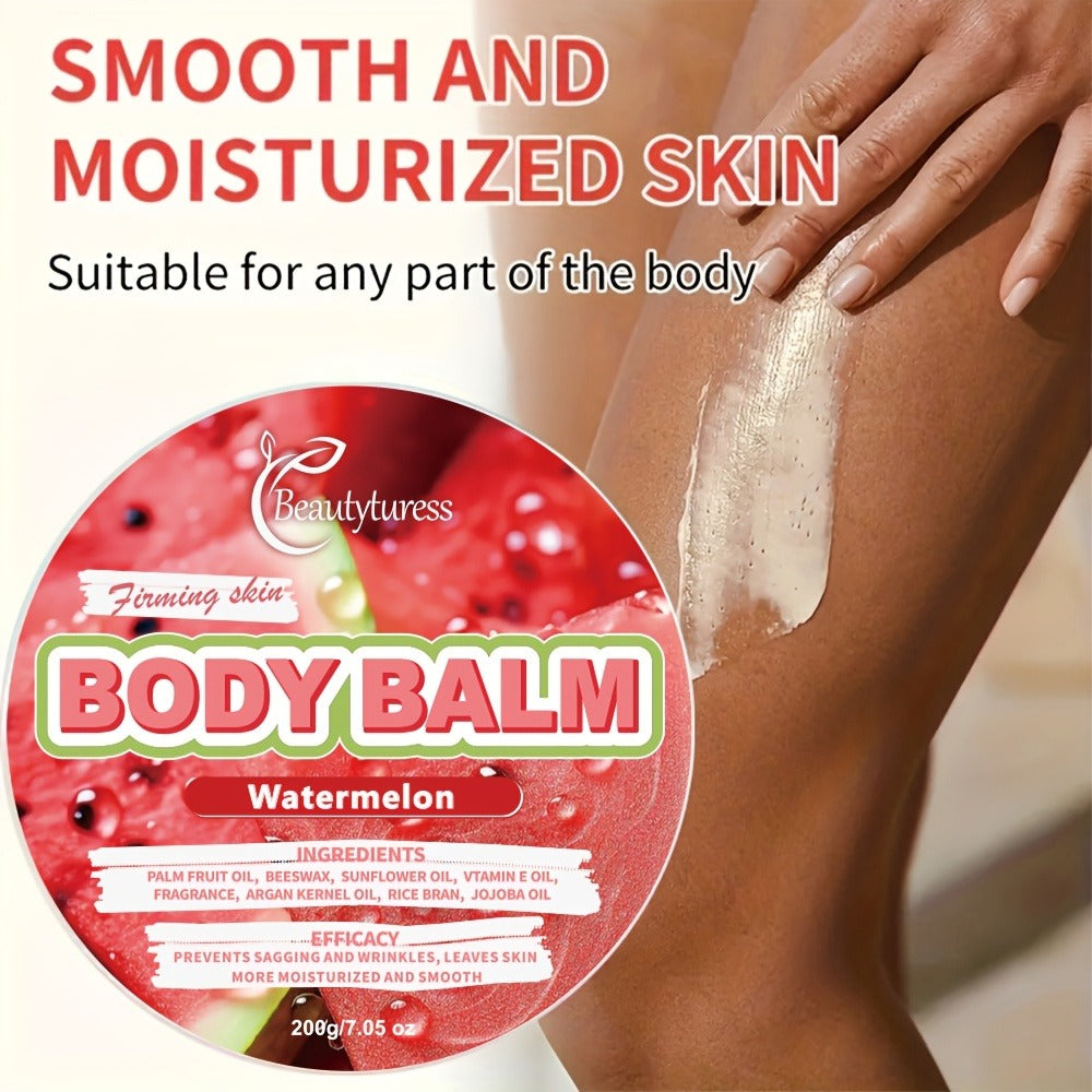 Body Butter Cream 200g Shea Butter Vitamin C Glycerin – Deep Moisturizing Body Glaze for Dry Skin Long-Lasting Hydration Hypoallergenic