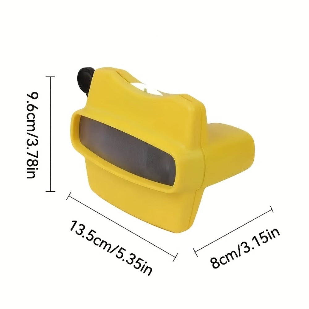 3D Slide Viewer Toy for Kids Ages 3+, Screen-Free Sideshow Projector with Space Ocean Animals Dinosaurs Slides