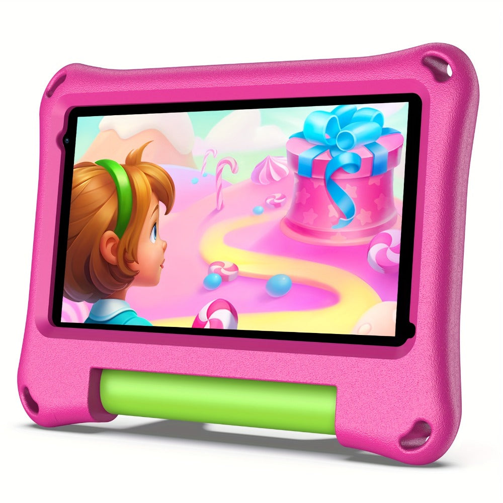 Kids Tablet PRITOM 7 Inch with Android 13, 4GB RAM, 32GB Storage, 1TB Expansion and Silicone Case