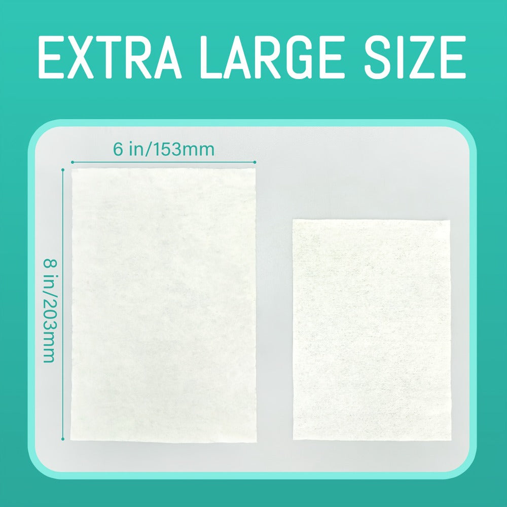 Flushable Wet Wipes Extra Large Thickened 48ct, Alcohol-Free Plant-Based Butt Wipes, Septic Safe