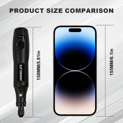 Cordless Rotary Tool Set Rechargeable Engraving Pen for Entryways, Bedrooms and Living Spaces