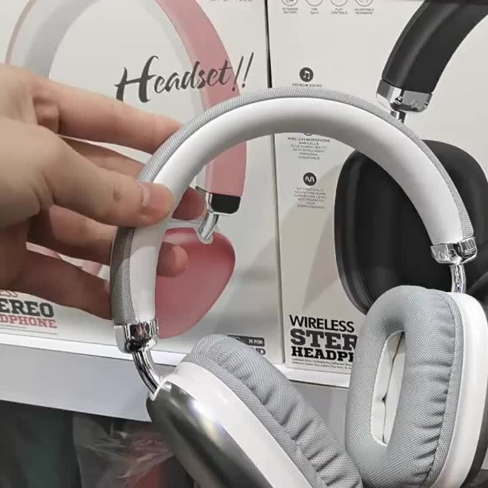 Rotatable Over-Ear Wireless Headphones Bluetooth 5.4 800mAh Large Battery Noise Reduction High for an Everyday Personal Care Routine