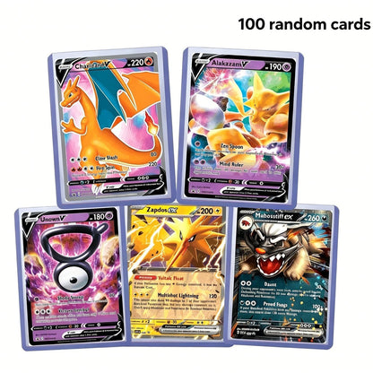 Trading Card Game 100- or 200-Card Character Assortment with Two Quantity Options and Mixed Artwork