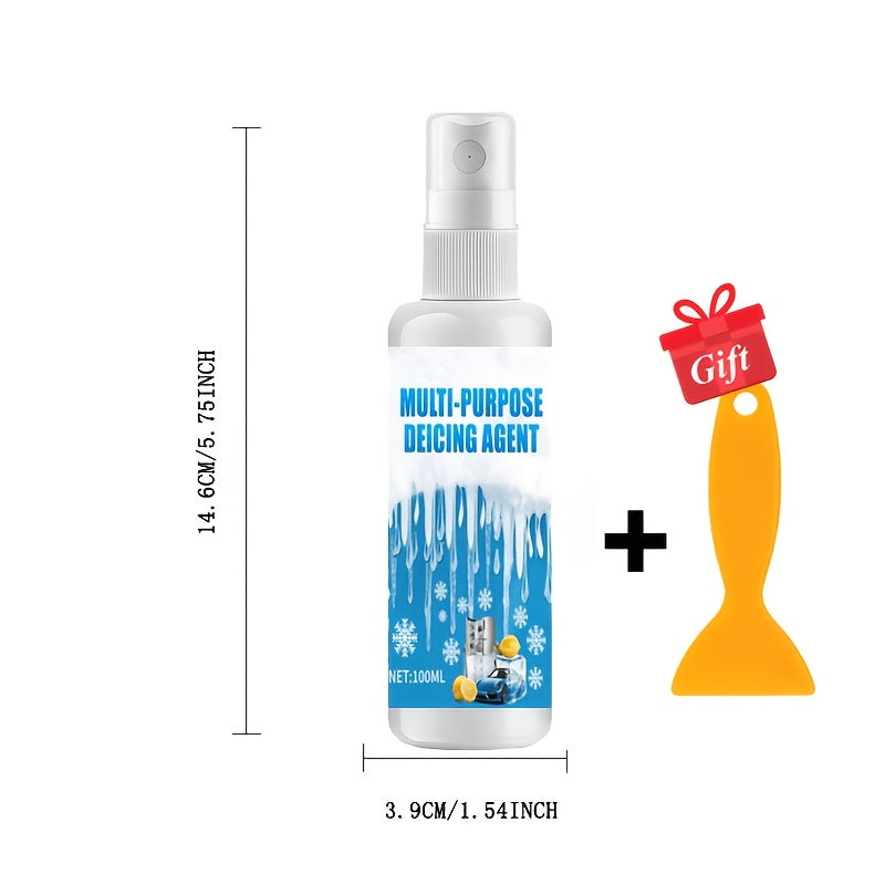 Refrigerator & Freezer De-Icer Spray – Fast Ice Melting & Anti-Freeze Solution for Household Fridges, RV Refrigerators & Freezer Coils