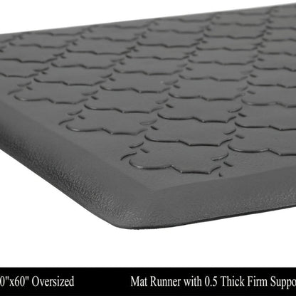 Kitchen Mat, Cushioned Single Standing Mat in Four Colors and 17.3x28, 17.3x48 or 20x60-Inch Sizes