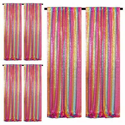 Sequin Backdrop Curtains 2FTx8FT Glitter Photography Background Panels for Party Wedding Birthday for an Everyday Personal Care Routine
