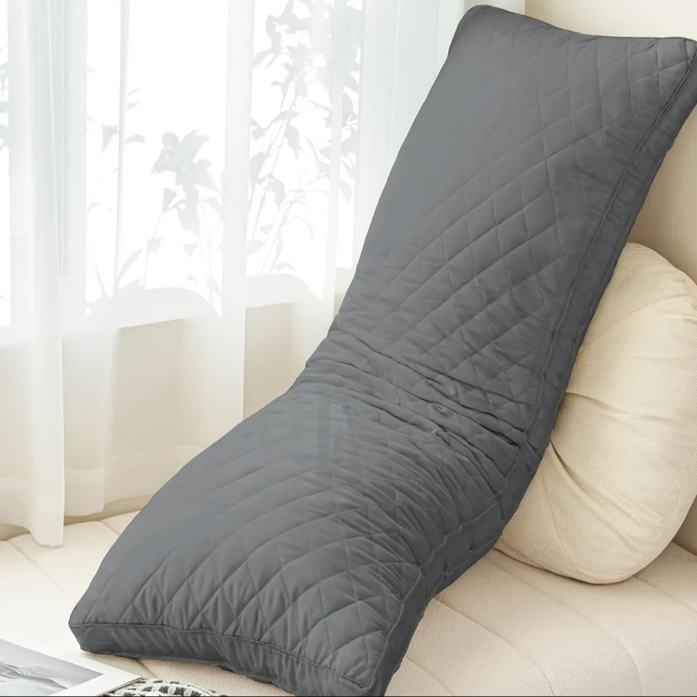 Body Pillow for Adults Full Body Pillow Firm Long Sleeping Pillow for Back Stomach Side Sleeper Bed Pillow Support Pregnancy Pillow Grey