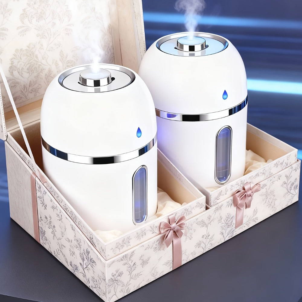 Aromatherapy Mist Humidifier USB Powered Night Light Low Noise Energy Efficient for Indoor for Entryways, Bedrooms and Living Spaces