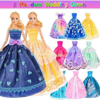 11.5-Inch Fashion Doll with Assorted Dresses, Shoes, Handbags, Jewelry and Random Coat Accessories