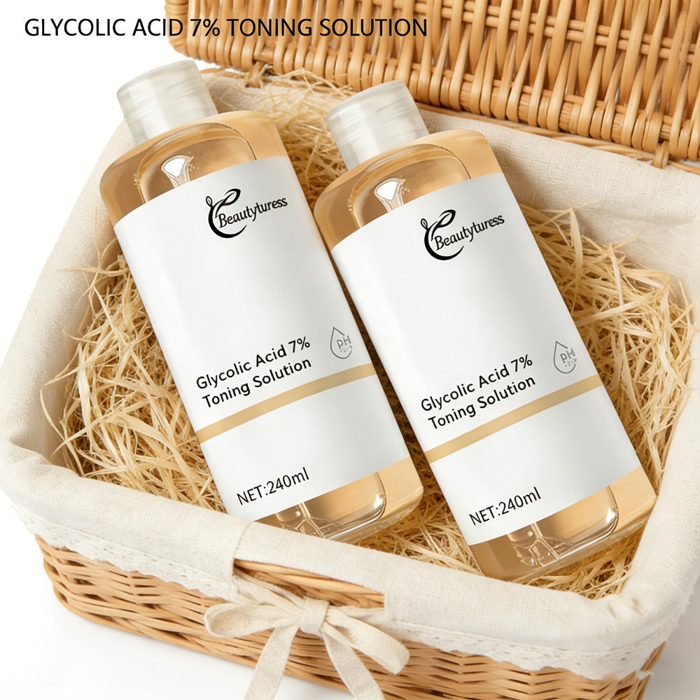 Glycolic Acid Serum with Alpha-Arbutin & Damascus Rose Water, & Smoothing Face Serum for Sensitive Skin