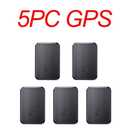 Black Rectangular GF08-Labeled Tracker Device Sets in 2, 3, 4, 5 or 6-Piece Checkout Options