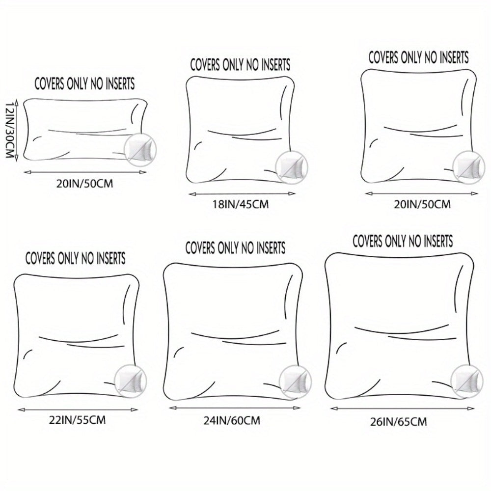 Faux Fur Throw Pillow Covers Pack of 2 – Luxury Soft Fluffy Decorative Cushion Covers for Couch Bed Sofa, Pet Friendly, Zipper Closure