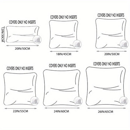 Faux Fur Throw Pillow Covers Pack of 2 – Luxury Soft Fluffy Decorative Cushion Covers for Couch Bed Sofa, Pet Friendly, Zipper Closure
