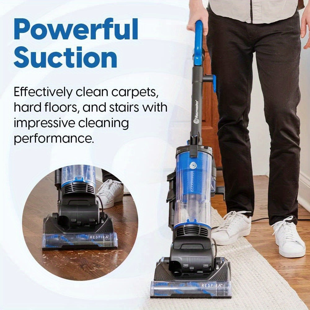 Vacmaster UC0501 Bagless Upright Vacuum Cleaner with 1150W Motor, Cyclone Filtration and 17-Foot Cord