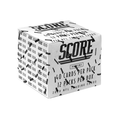 NFL Score Football Fat Pack 2020 – 40 Cards Per Pack with Justin Herbert Joe Burrow Jalen Hurts Jordan Love Rookie Card Chase | Official NFL