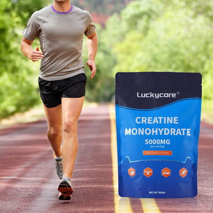 Micronized Creatine Monohydrate Powder 500g, 5000mg Per Serving, Pure Unflavored, cGMP, Third-Party Tested