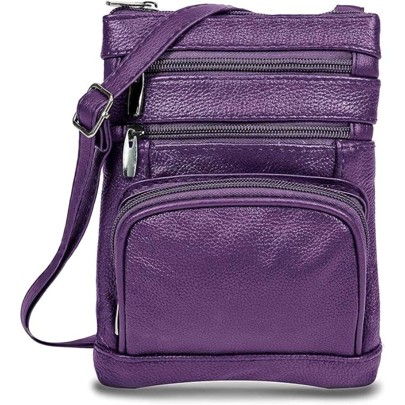 Women's Wallet – Genuine Leather, Multi Pocket, Adjustable Strap | Bag Vero – detail view 110
