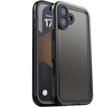 iPhone Case Built-In 9H Tempered Glass Screen Protector 360 Full Body Shockproof Dustproof for an Everyday Personal Care Routine