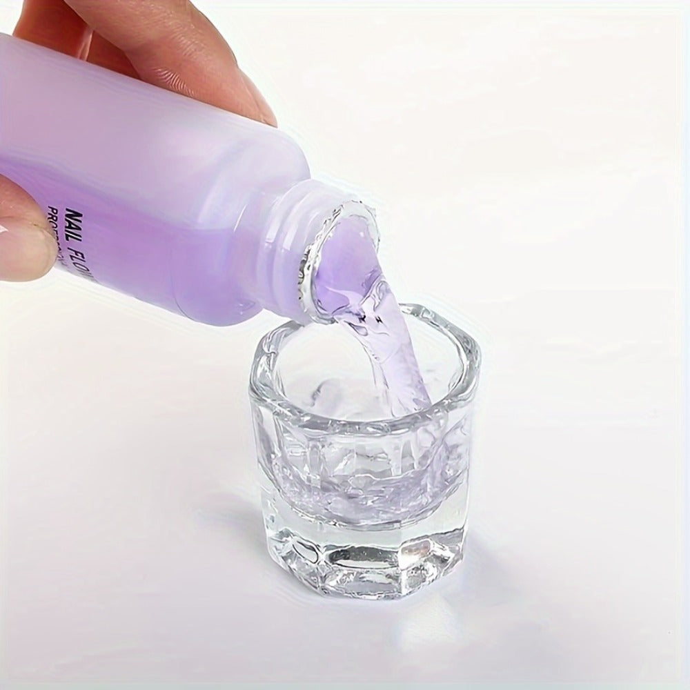 Acrylic Liquid Monomer 2 Pack 2.54oz Each Odorless Crystal Formula for Salon-Quality Nail Extensions for Home and Salon Manicures
