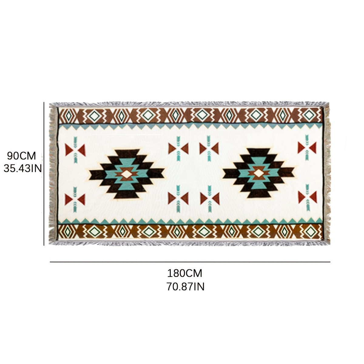 Picnic Blanket Bohemian | Camping Mat Tablecloth Sofa Blanket Indoor Outdoor Universal Carpet