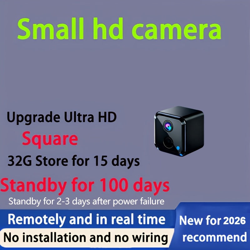 Security Camera Mini 1080P Pan-Tilt Model with Dual-Band WiFi, Infrared Night Vision and Optional 32GB Card Bundles