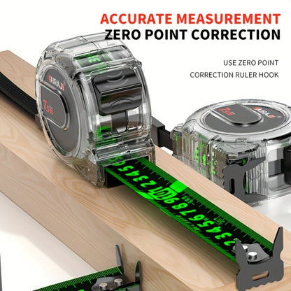 Steel Tape Measure Heavy Duty Fluorescent Anti-Drop Durable Measuring Tape 5M 7M 10M with Wide Blade for Home Construction Woodworking DIY
