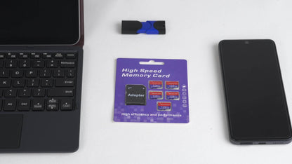 10-Pack SD Card with Adapters Bulk Set for a Home Lash Beauty Routine, with the Listed Configuration