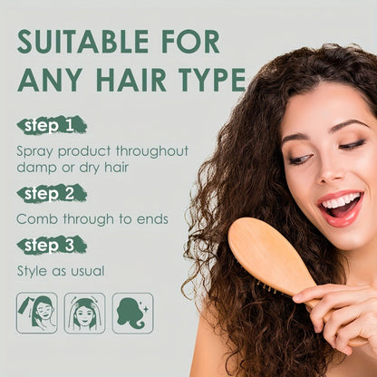 10-in-1 Molecular Leave-In Hair Mask with Argan Oil, Keratin & Coconut Oil for Bath Time, Home Spa and Personal Care
