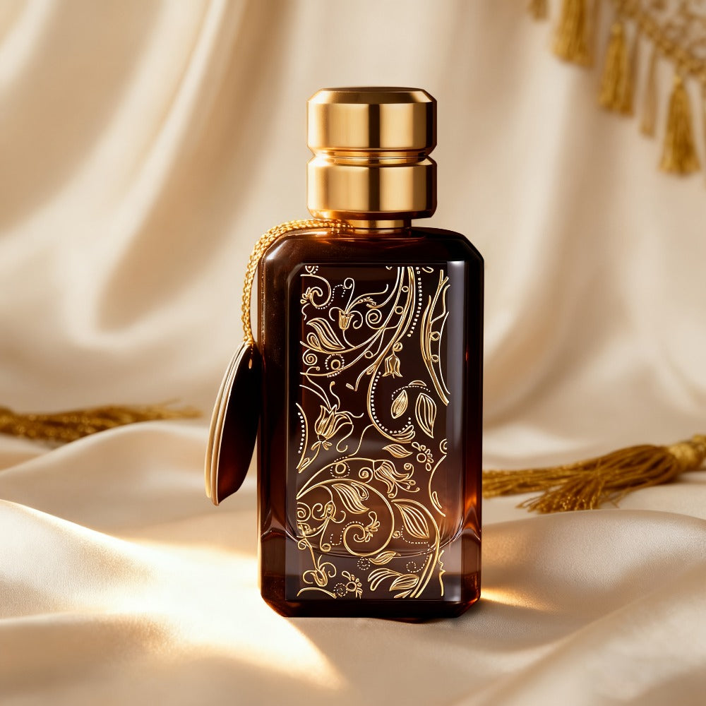 Agarwood Oud Arabic Perfume for Men 3.4 oz Luxury Woody Oriental Cologne - Dubai Middle East for Bath Time, Home Spa and Personal Care