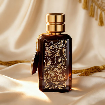 Agarwood Oud Arabic Perfume for Men 3.4 oz Luxury Woody Oriental Cologne - Dubai Middle East for Bath Time, Home Spa and Personal Care
