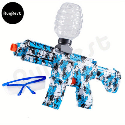Electric Shooting Toy Gun with Long Battery Life, Rechargeable Indoor Outdoor Team Collaboration Game Toy for Kids Boys Teens