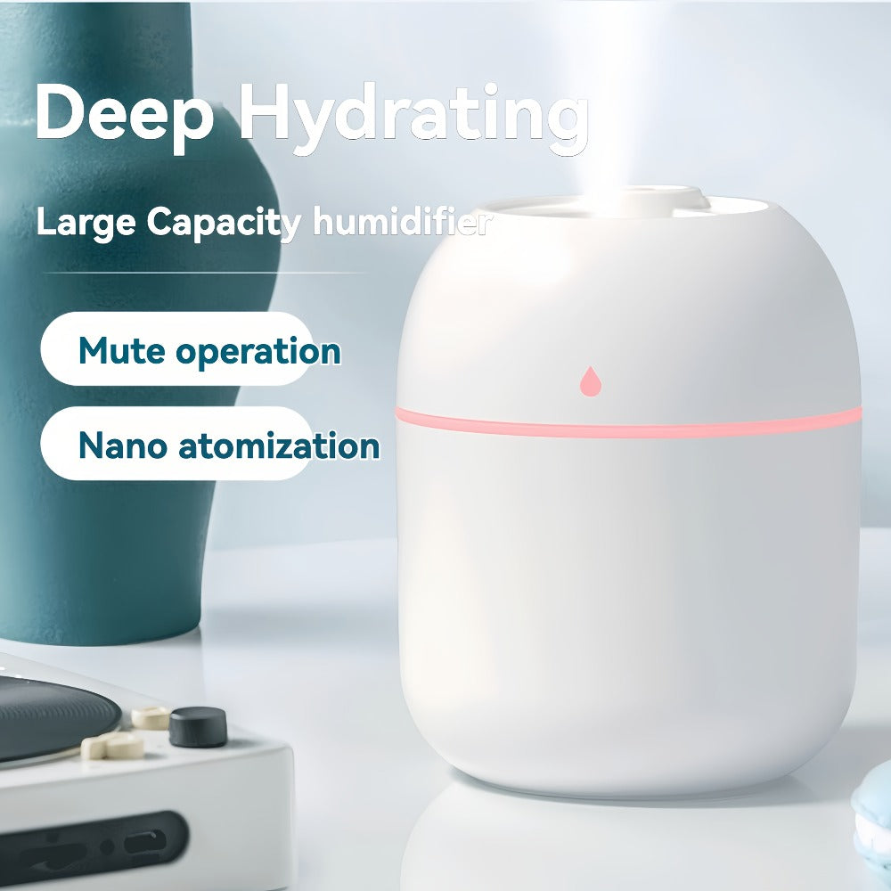 Aromatherapy Mist Humidifier USB Powered Night Light Low Noise Energy Efficient for Indoor for Entryways, Bedrooms and Living Spaces