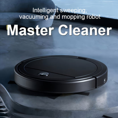 Robot Vacuum Cleaner 3-in-1, 2000Pa Powerful Suction, 150-Min Runtime, Auto Floor Cleaning for Pet Hair