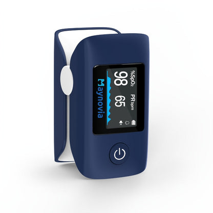 Blood Pressure Monitor Wrist Cuff with Oximeter Fingertip, Digital BP Machine Home Use, 120 Memory