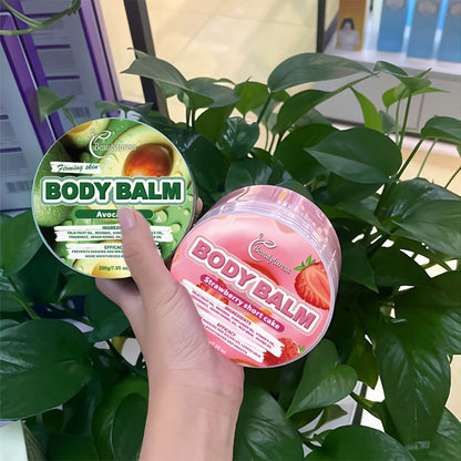 Body Butter Cream 200g Shea Butter Vitamin C Glycerin – Deep Moisturizing Body Glaze for Dry Skin Long-Lasting Hydration Hypoallergenic