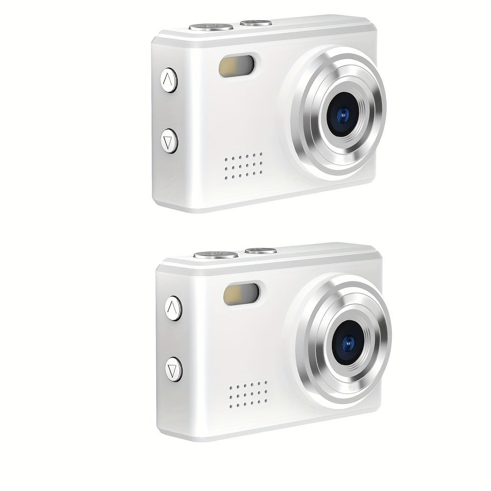 Keychain Mini Digital Camera 16X Zoom Autofocus & Shock-Proof, 2.8-Inch Screen Point-and-Shoot Cam for Travel & Vlog