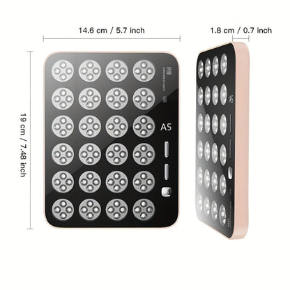 LED Light Therapy Device for Face & Body with Stand - Home Spa for Entryways, Bedrooms and Living Spaces