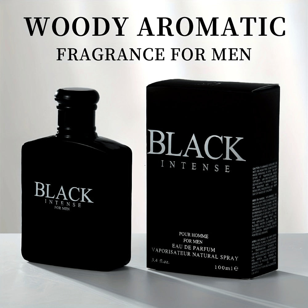 Men's Eau de Toilette Spray 3.4oz 100ml - Woody Fresh Masculine Cologne with Sage Lemon Absinthe EDT Fragrance for Men