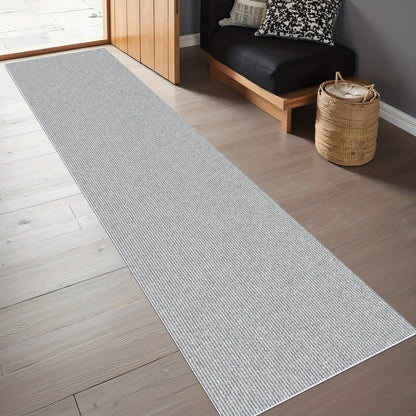 Non-Slip Runner Rug for Hallway Kitchen Stairs – Thick 4mm Long Roll Rug 23.22" Wide, Machine Washable, Multiple Sizes & Colors