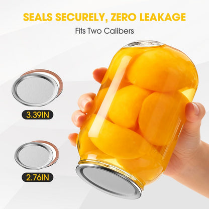 Electric Jar Vacuum Sealer 3-in-1 Food Storage Vacuum Sealer Machine with 14 Sealing Lids Wine Plug Vacuum Bag Bottle Opener