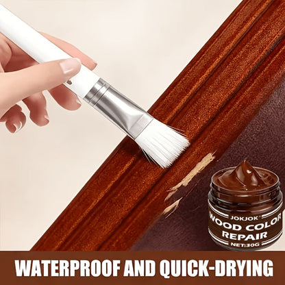 Wood Paste Filler - Furniture Scratch Crack Restore Agent for Doors Cabinets Tables Chairs for Entryways, Bedrooms and Living Spaces