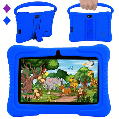 Kids Tablet 7 Inch with 2GB RAM, 16GB or 32GB Built-In Storage, 1TB Expansion Support and Silicone Case