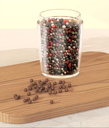 Gravity-Activated Electric Spice Grinder with LED Ring, Adjustable Grind and USB-C or Two-Piece Options