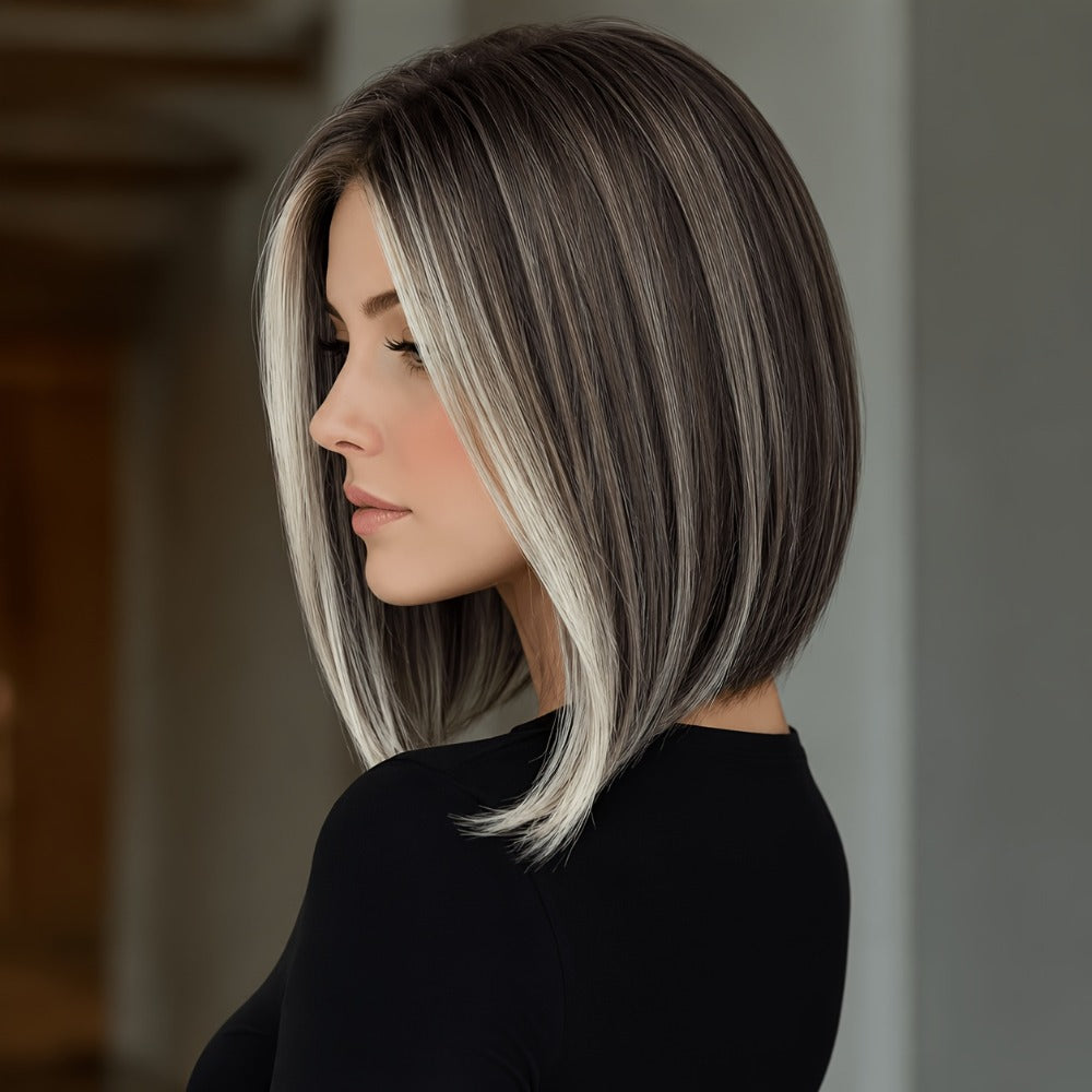 Synthetic Wig Long Style, Six Color Choices with 24-Inch Length for Parties with Model-Specific Color, Length and Cap Options